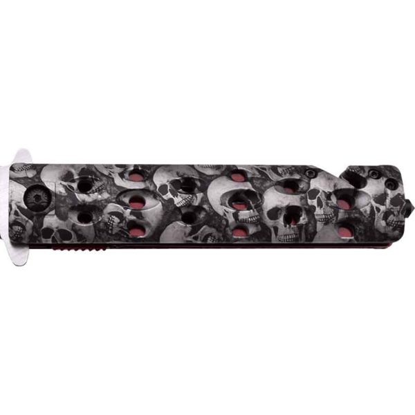 Silver Skull Camo Blade