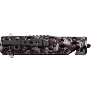 Silver Skull Camo Blade