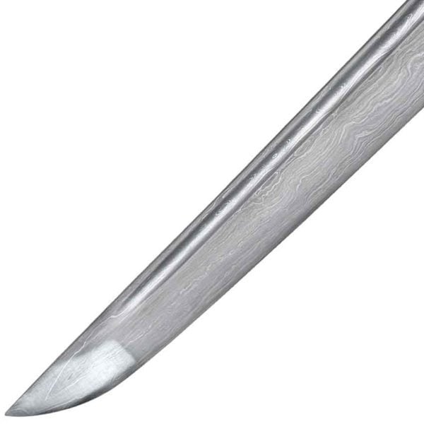 Black Dragon Damascus Tanto