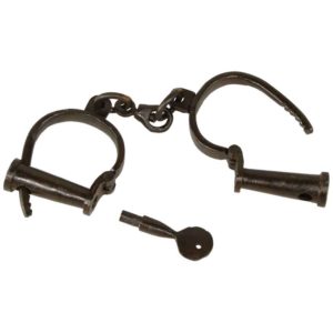 Prison Dungeon Ball and Chain Leg Shackles - ED2613 - Medieval Collectibles