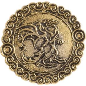Gold Dragon Coins - 30 pcs