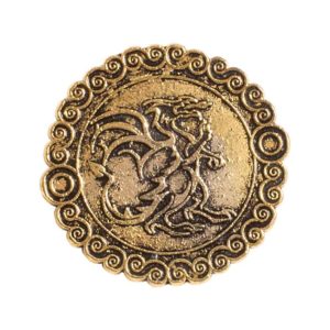 Gold Dragon Coins - 200 pcs - MCI-3421 - Medieval Collectibles