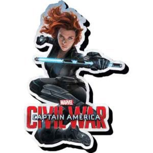 Marvel Civil War Black Widow Magnet