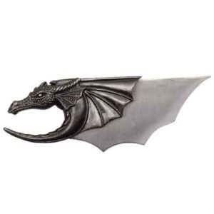 Silver Dragon Neck Knife