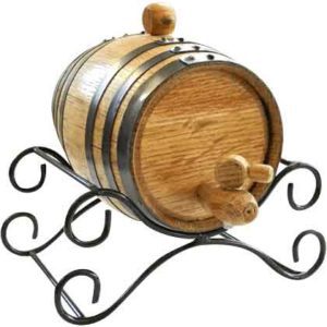 Wrought Iron Stand for 3 & 5 Liter Barrel