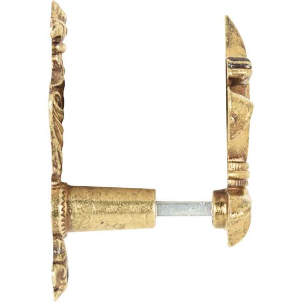 Brass Fleur De Lis Sword Hanger