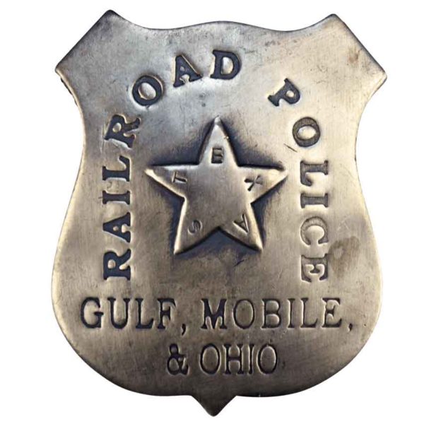 Railroad Police Shield Badge