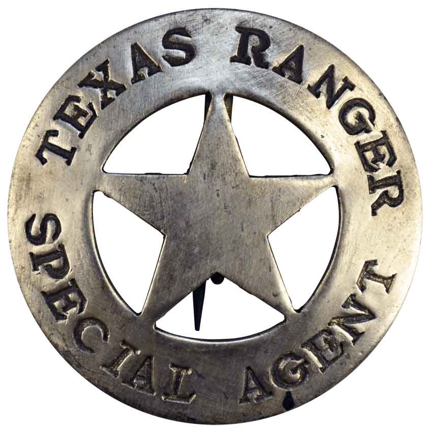 Texas Ranger Special Agent Badge - OH3093 - Medieval Collectibles