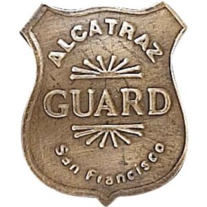 Alcatraz Guard Badge