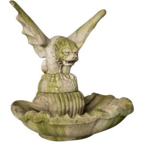 Gargoyle and Shell Fountain
