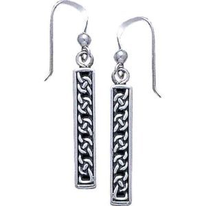 Celtic Knotwork Dangle Earrings