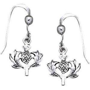 Scottish Thistle Earrings