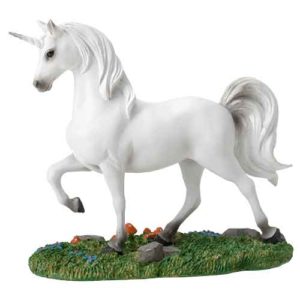 White Unicorn Statue