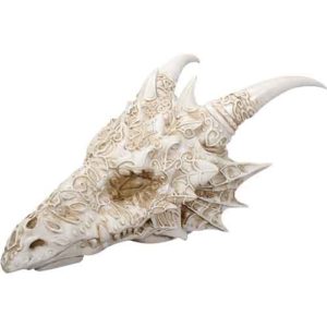 Elegant Dragon Skull Statue