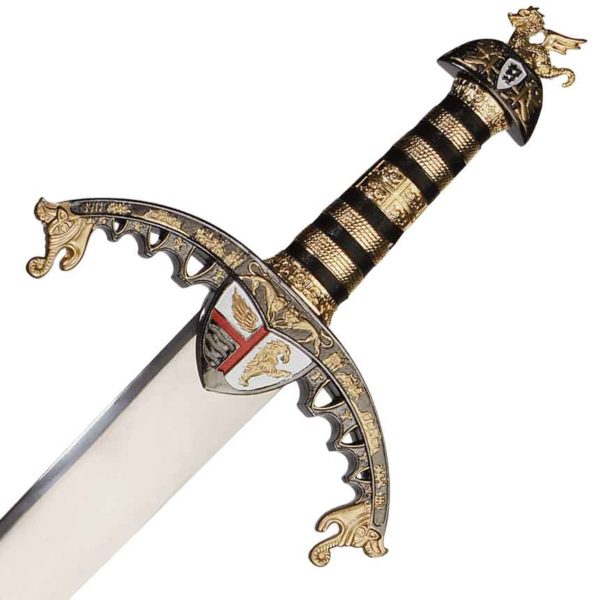 Gold Hilt Richard the Lionheart Sword