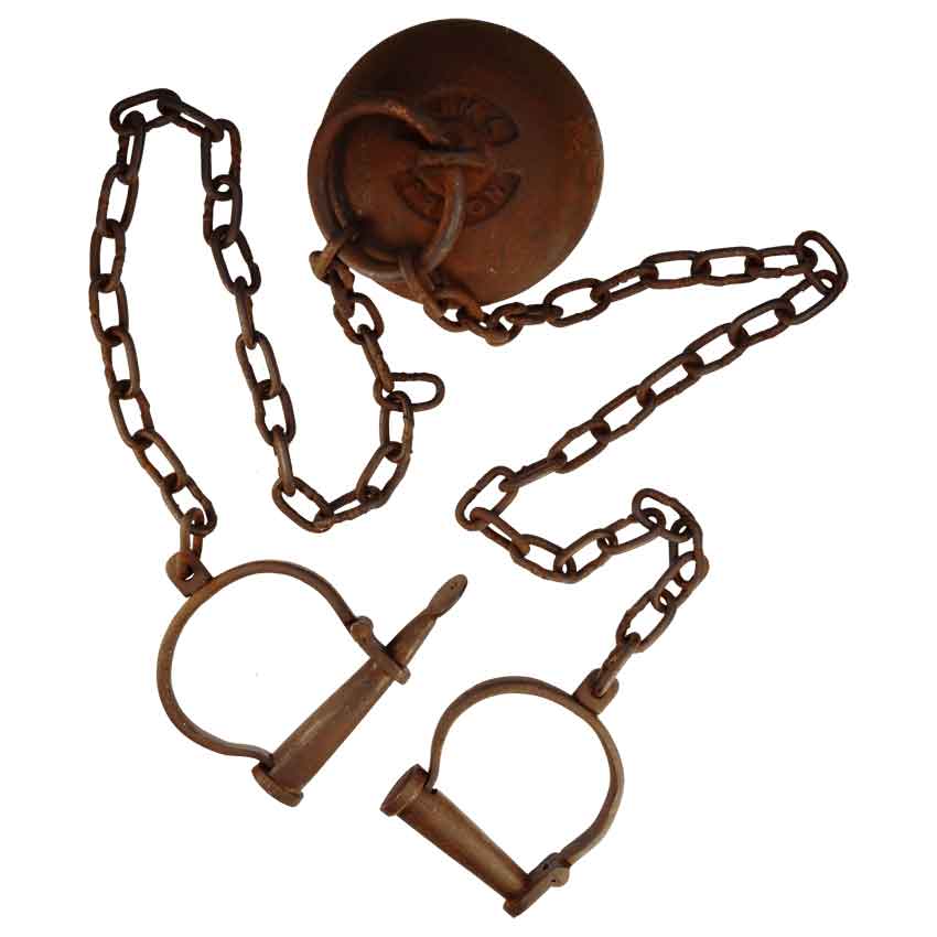 Authentic Prison Ball And Chain – circa 1800s