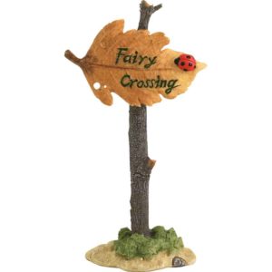 Fairy Crossing Fairy Garden Sign