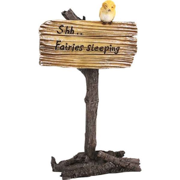 Shh.. Fairies Sleeping Fairy Garden Sign