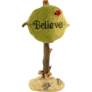 Believe Fairy Garden Sign