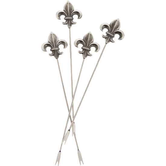 Fleur-de-Lis Appetizer Picks