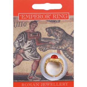 Gold Plated Emperor Gem Ring