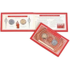 The Invasion Of Britain Roman Coin Set 1