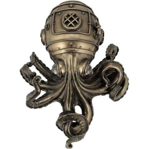 Steampunk Octopus Wall Plaque