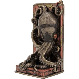 Steampunk Octopus Bookend