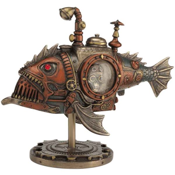 Black Seadevil Steampunk Submarine