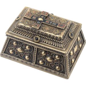 Bronze Cross Trinket Box