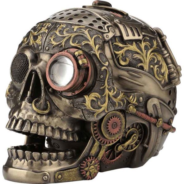 Articulated Steampunk Skull