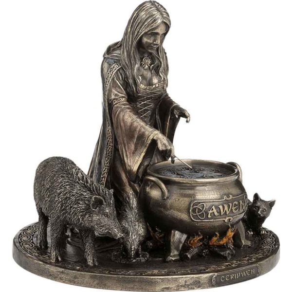 Bronze Ceridwen Statue