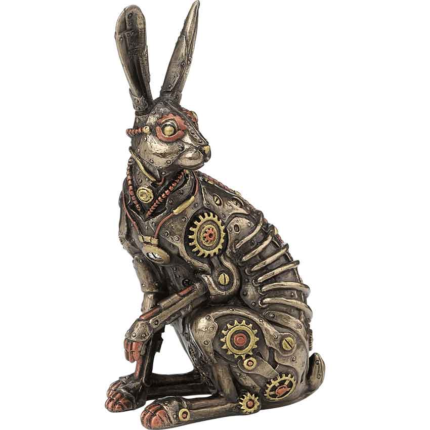 Steampunk Jackrabbit Statue WU1958 Medieval Collectibles