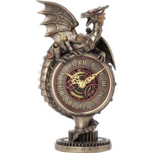 Steampunk Dragon Gear Clock