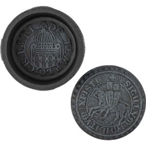Templar Seal Grey Trinket Box