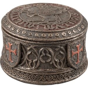 Templar Seal Bronze Trinket Box