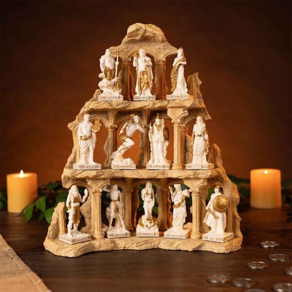 Greek Pantheon Statue Set