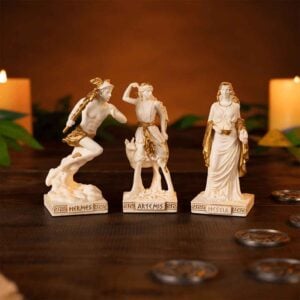 Greek Pantheon Statue Set