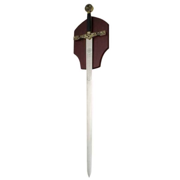 Gold Excalibur with Plaque