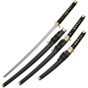 Black Japanese Sword Set