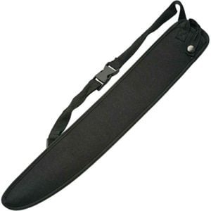 Black Serrated Bush Machete