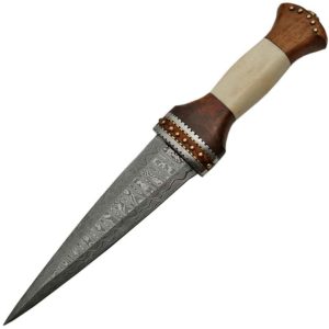 Ornate Damascus Dirk