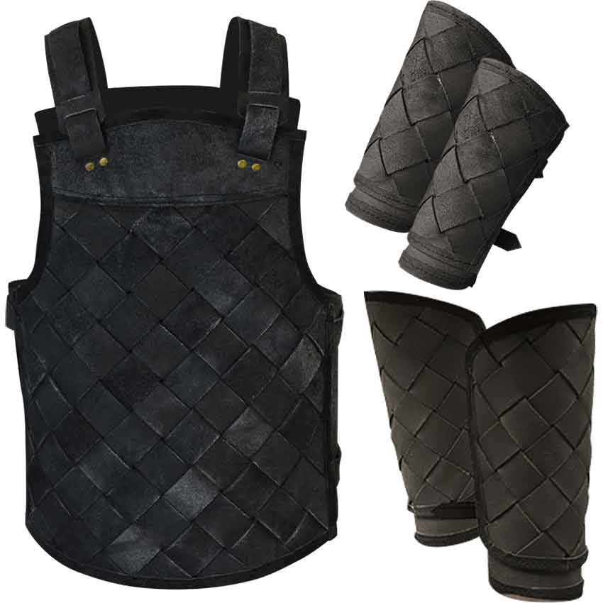 RFB Viking Leather Armour Set