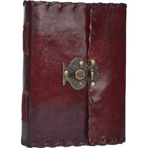 Ornate Latch Leather Journal