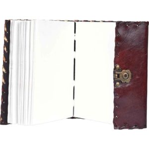 Ornate Latch Leather Journal