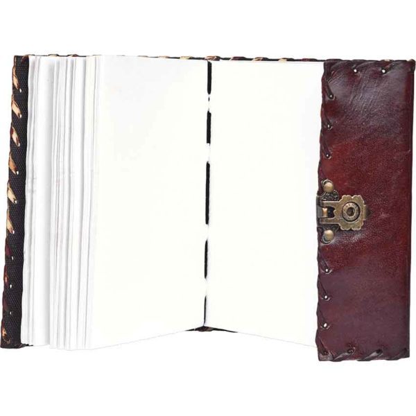 Ornate Latch Leather Journal