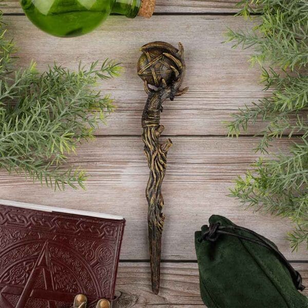 Pentagram Orb Wand