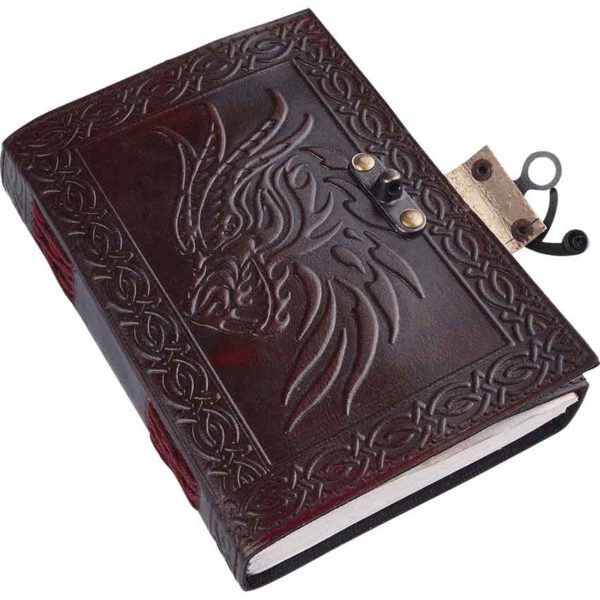 Embossed Dragon Head Journal