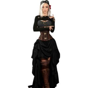 Complete Steampunk Ensembles for Women