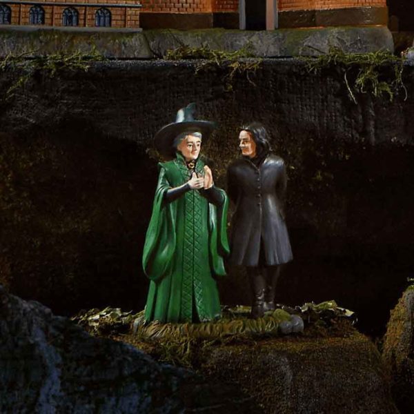 McGonagall and Snape - Harry Potter Village by Department 56